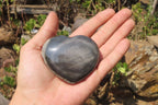 Polished Polychrome Jasper Gemstone Hearts x 6 From Madagascar - Toprock Gemstones and Minerals 