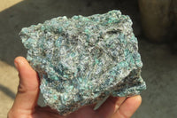 Natural Rare Emerald Mica In Matrix Cobbed Specimens x 2 From Mutoko, Zimbabwe - Toprock Gemstones and Minerals 