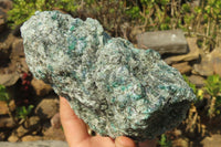 Natural Rare Emerald Mica In Matrix Cobbed Specimens x 2 From Mutoko, Zimbabwe - Toprock Gemstones and Minerals 
