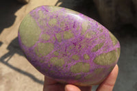 Polished Stichtite Standing Free Forms x 3 From Barberton, South Africa - Toprock Gemstones and Minerals 