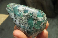 Polished Rare Emerald Mica In Matrix Free Forms x 12 From Mutoko, Zimbabwe - Toprock Gemstones and Minerals 