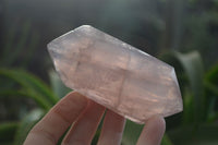 Polished Double Terminated Rose Quartz Points x 12 From Madagascar - Toprock Gemstones and Minerals 
