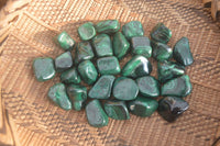 Polished Flower Banded Malachite Free Forms x 35 From Congo - Toprock Gemstones and Minerals 