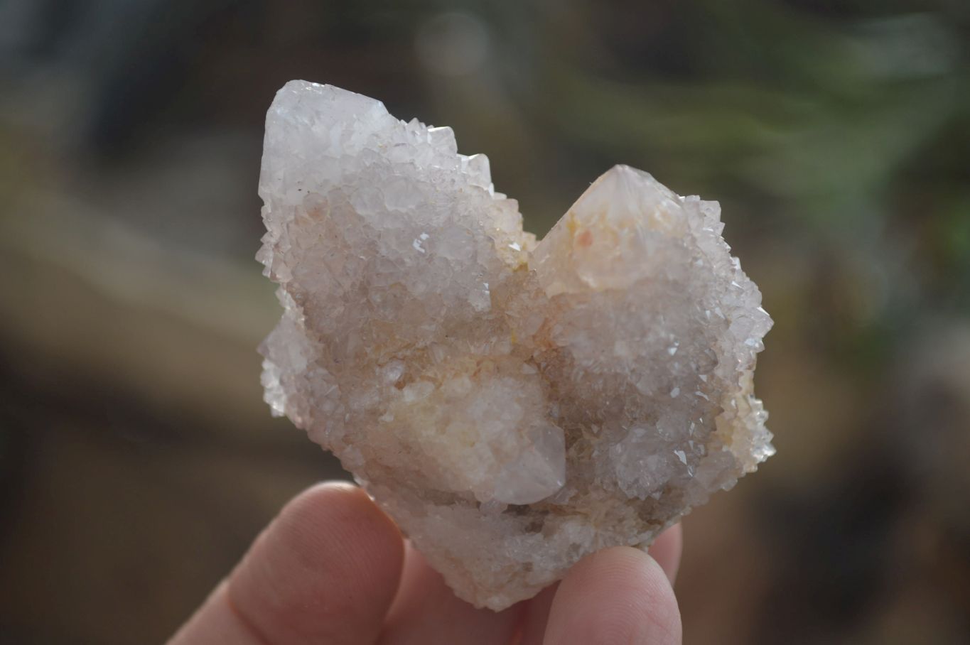 Natural Spirit Quartz Clusters x 12 From Boekenhouthoek, South Africa - Toprock Gemstones and Minerals 