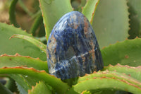Polished Sodalite Standing Free Forms x 4 From Kunene River, Namibia - Toprock Gemstones and Minerals 