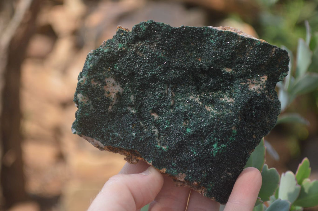Natural Crystalline Malachite Specimens x 4 From Kasompe, Congo - Toprock Gemstones and Minerals 