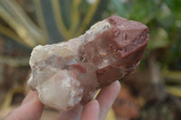 Natural Red Hematoid Quartz Clusters x 3 From Karoi, Zimbabwe - Toprock Gemstones and Minerals 