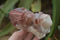 Natural Red Hematoid Quartz Clusters x 3 From Karoi, Zimbabwe - Toprock Gemstones and Minerals 