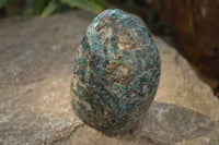 Polished Rare Emerald Mica In Matrix Standing Free Forms x 3 From Mutoko, Zimbabwe - Toprock Gemstones and Minerals 