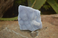 Natural Crystalline Blue Lace Agate Plates x 6 From Namibia - Toprock Gemstones and Minerals 