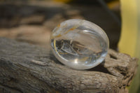 Polished Clear Quartz Palm Stones x 40 From Madagascar - Toprock Gemstones and Minerals 