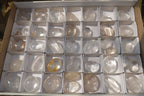 Polished Clear Quartz Palm Stones x 40 From Madagascar - Toprock Gemstones and Minerals 
