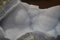Natural Blue Lace Agate Specimens x 2 From Nsanje, Malawi - Toprock Gemstones and Minerals 