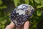 Polished Lepidolite Standing Free Forms x 3 From Zimbabwe - Toprock Gemstones and Minerals 