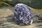 Polished Lepidolite Standing Free Forms x 3 From Zimbabwe - Toprock Gemstones and Minerals 