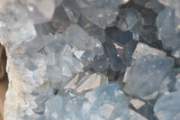 Natural Celestite Geode Specimen x 1 From Sakoany, Madagascar - Toprock Gemstones and Minerals 