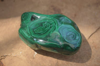 Polished Flower Banded Malachite Free Forms x 6 From Congo - Toprock Gemstones and Minerals 