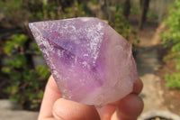 Natural Smokey Amethyst Window Quartz Points x 26 From Madagascar