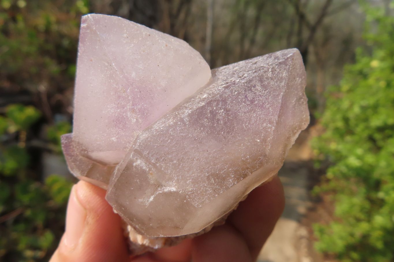Natural Smokey Amethyst Window Quartz Points x 26 From Madagascar - Toprock Gemstones and Minerals 