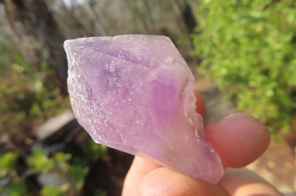 Natural Smokey Amethyst Window Quartz Points x 26 From Madagascar - Toprock Gemstones and Minerals 