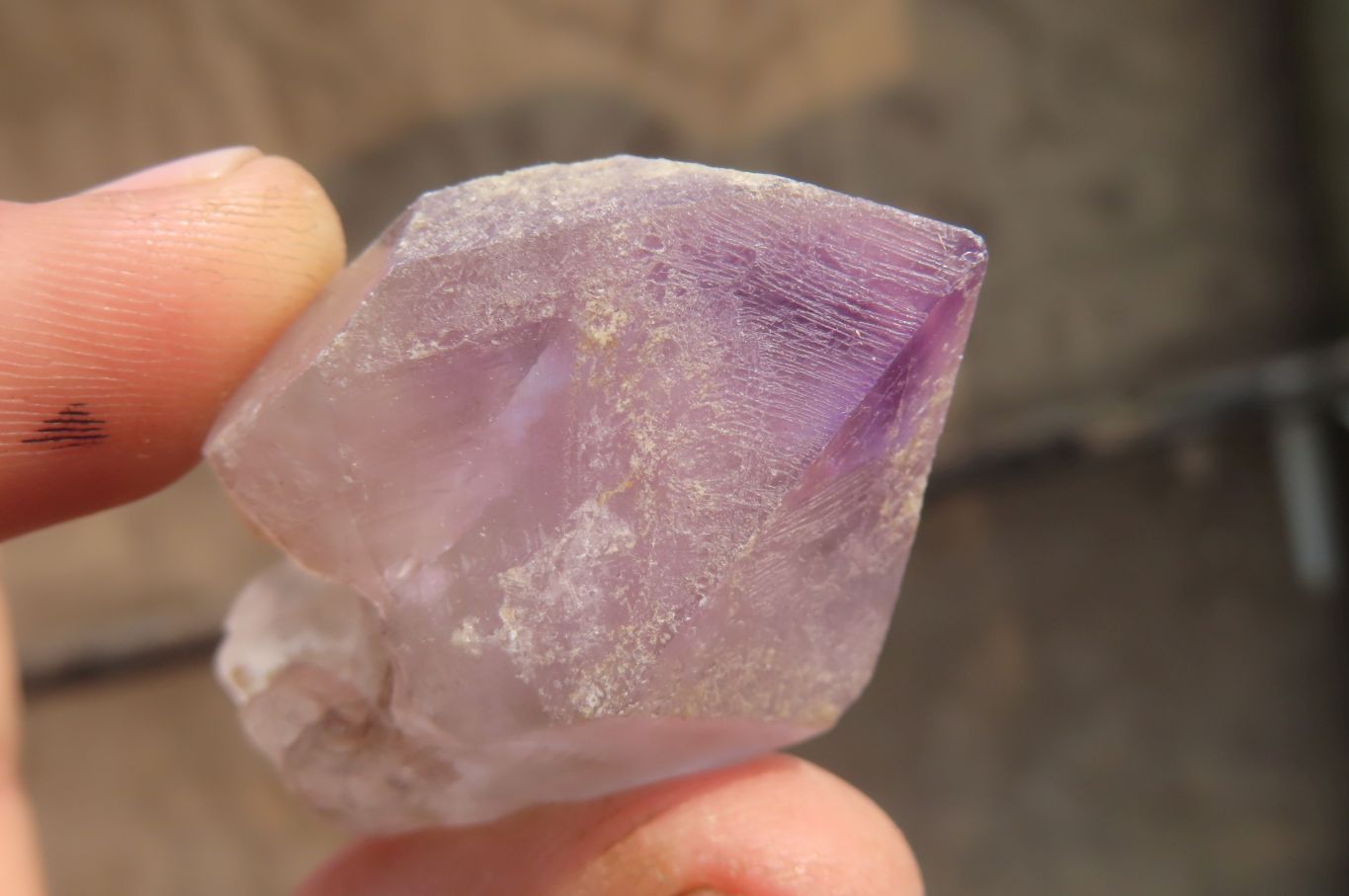 Natural Smokey Amethyst Window Quartz Points x 26 From Madagascar - Toprock Gemstones and Minerals 