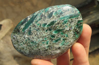 Polished Rare Emerald Mica In Matrix Free Forms x 6 From Mutoko, Zimbabwe - Toprock Gemstones and Minerals 