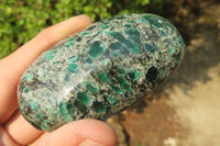 Polished Rare Emerald Mica In Matrix Free Forms x 6 From Mutoko, Zimbabwe - Toprock Gemstones and Minerals 