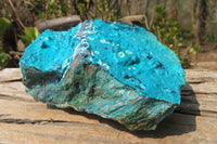 Natural Silica Chrysocolla Specimens x 2 From Kulukuluku, Congo - Toprock Gemstones and Minerals 