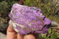 Natural Metallic Purpurite Cobbed Specimens x 12 From Erongo, Namibia - Toprock Gemstones and Minerals 