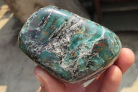 Polished Rare Emerald Mica In Matrix Standing Free Forms x 4 From Mutoko, Zimbabwe - Toprock Gemstones and Minerals 