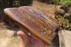 Polished On One Side Nguni Jasper Specimens x 2 From Prieska, South Africa - Toprock Gemstones and Minerals 