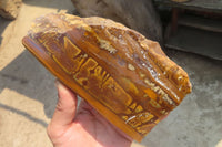 Polished On One Side Nguni Jasper Specimens x 2 From Prieska, South Africa - Toprock Gemstones and Minerals 