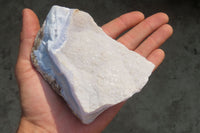 Natural Crystalline Blue Lace Agate Plates x 3 From Namibia - Toprock Gemstones and Minerals 