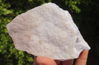 Natural Crystalline Blue Lace Agate Plates x 3 From Namibia - Toprock Gemstones and Minerals 