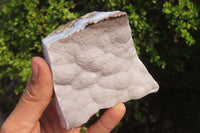 Natural Crystalline Blue Lace Agate Plates x 3 From Namibia - Toprock Gemstones and Minerals 