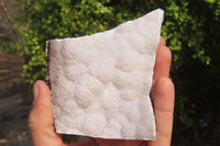 Natural Crystalline Blue Lace Agate Plates x 3 From Namibia - Toprock Gemstones and Minerals 