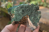 Natural Crystalline Malachite Specimens x 6 From Kasompe, Congo - Toprock Gemstones and Minerals 