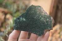 Natural Crystalline Malachite Specimens x 6 From Kasompe, Congo - Toprock Gemstones and Minerals 