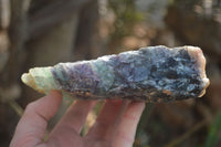 Natural Watermelon Fluorite Specimens x 2 From Namibia - Toprock Gemstones and Minerals 