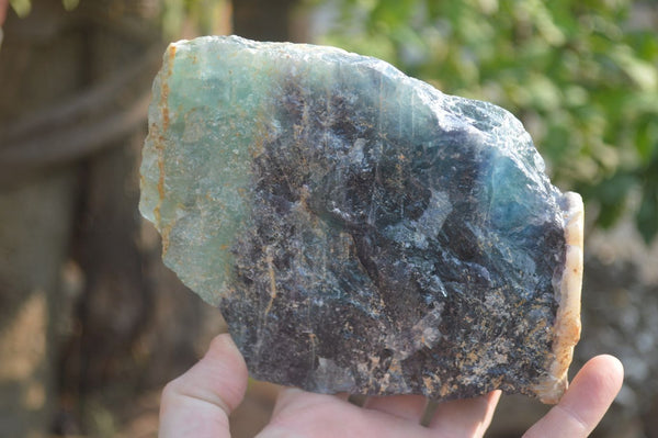 Natural Watermelon Fluorite Specimens x 2 From Namibia - Toprock Gemstones and Minerals 