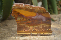 Polished On One Side Nguni Jasper Specimens x 2 From Prieska, South Africa - Toprock Gemstones and Minerals 