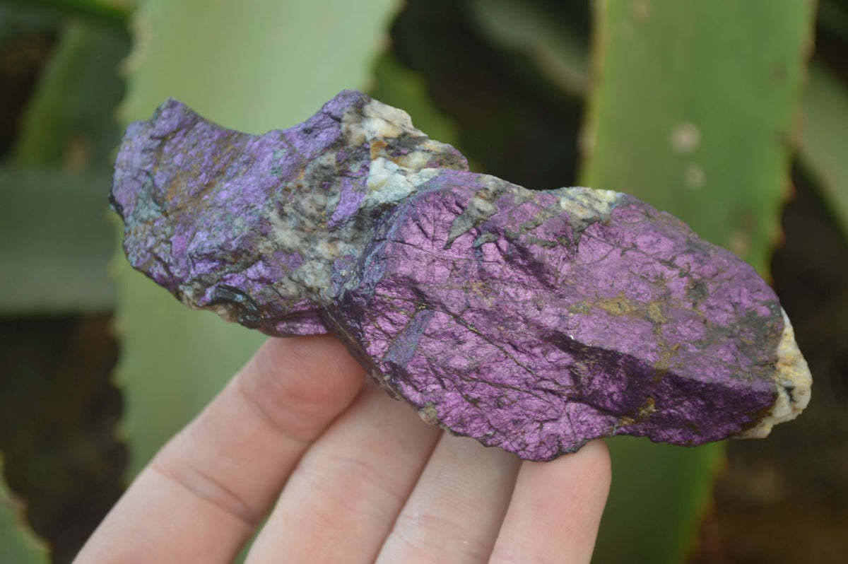 Natural Metallic Purpurite Cobbed Specimens x 12 From Erongo, Namibia - Toprock Gemstones and Minerals 