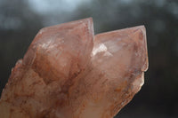 Natural Red Hematoid Quartz Crystal Specimens x 3 From Zimbabwe - Toprock Gemstones and Minerals 