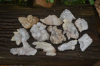 Natural Drusy Mountain Quartz Specimens x 12 From Alberts Mountain, Lesotho - Toprock Gemstones and Minerals 