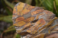 Polished On One Side Nguni Jasper Specimen x 1 From Prieska, South Africa - Toprock Gemstones and Minerals 
