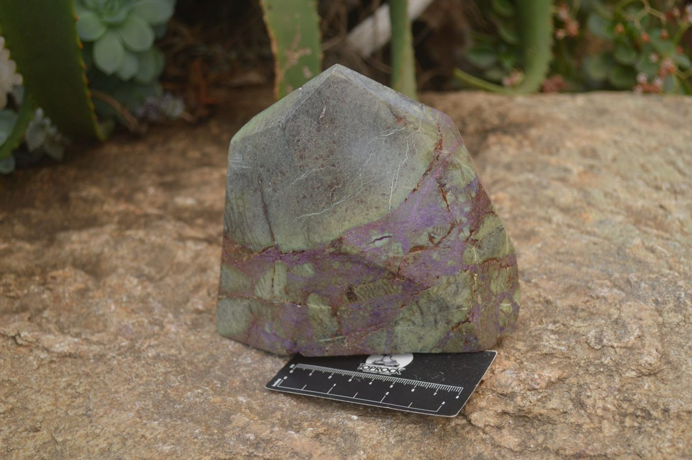 Polished Stichtite Point x 1 From Barberton, South Africa - Toprock Gemstones and Minerals 