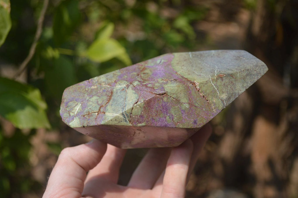 Polished Stichtite Point x 1 From Barberton, South Africa - Toprock Gemstones and Minerals 