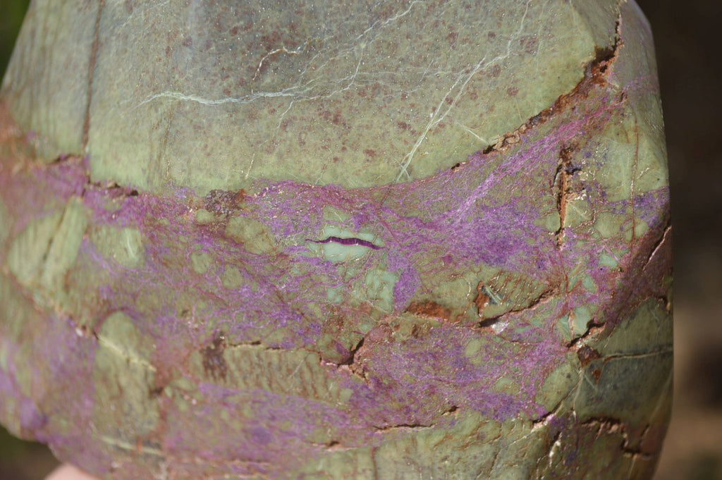 Polished Stichtite Point x 1 From Barberton, South Africa - Toprock Gemstones and Minerals 