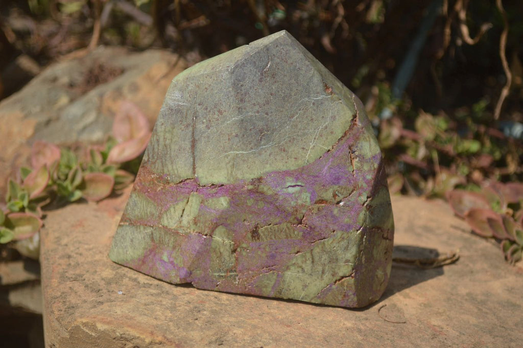 Polished Stichtite Point x 1 From Barberton, South Africa - Toprock Gemstones and Minerals 