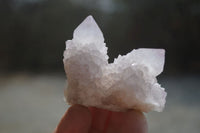 Natural Ametrine Spirit Quartz Clusters x 12 From Boekenhouthoek, South Africa